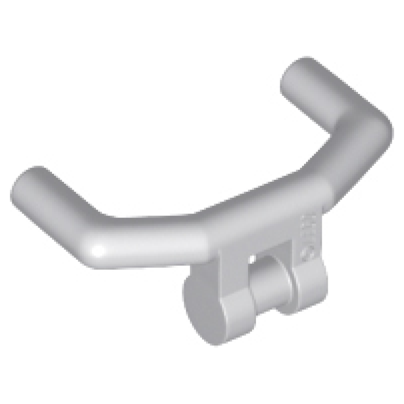 Stuur met Handvaten Light Bluish Gray 